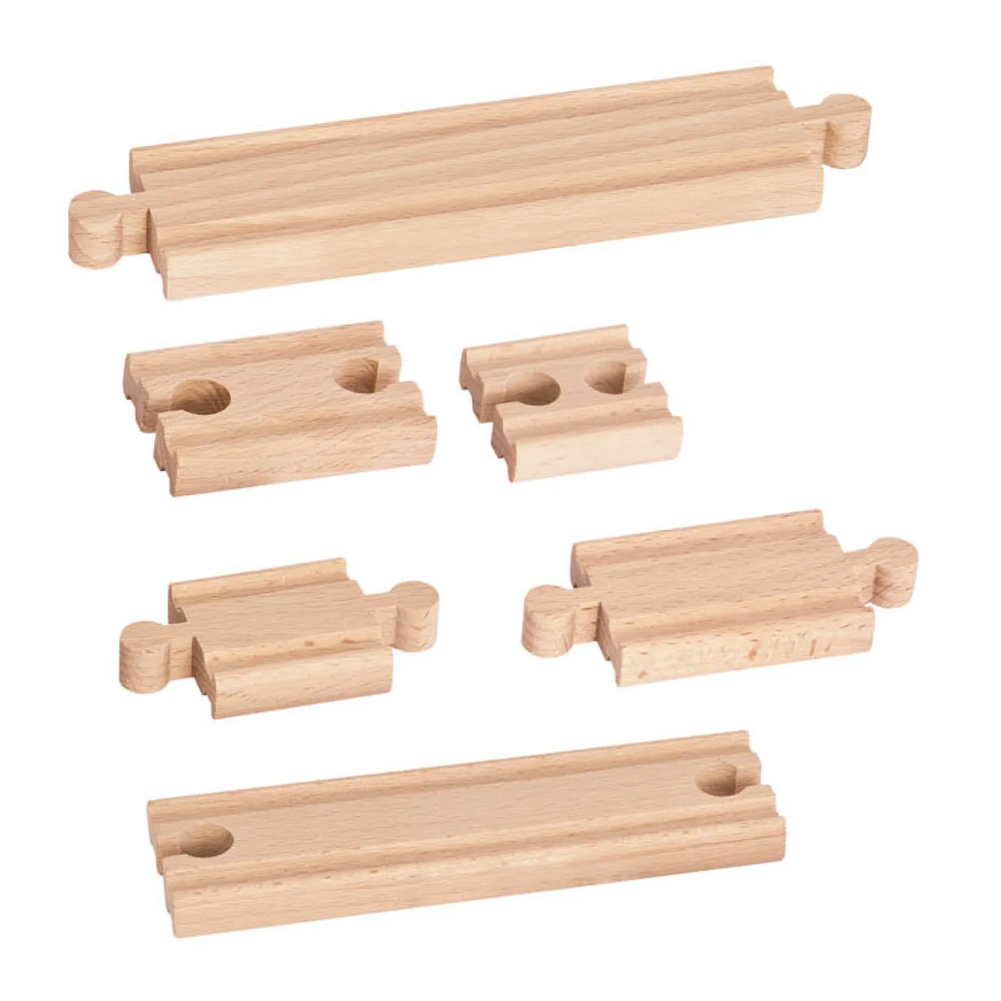 Eichhorn Treinrails Sporen Uitbreidingsset, 6dlg.