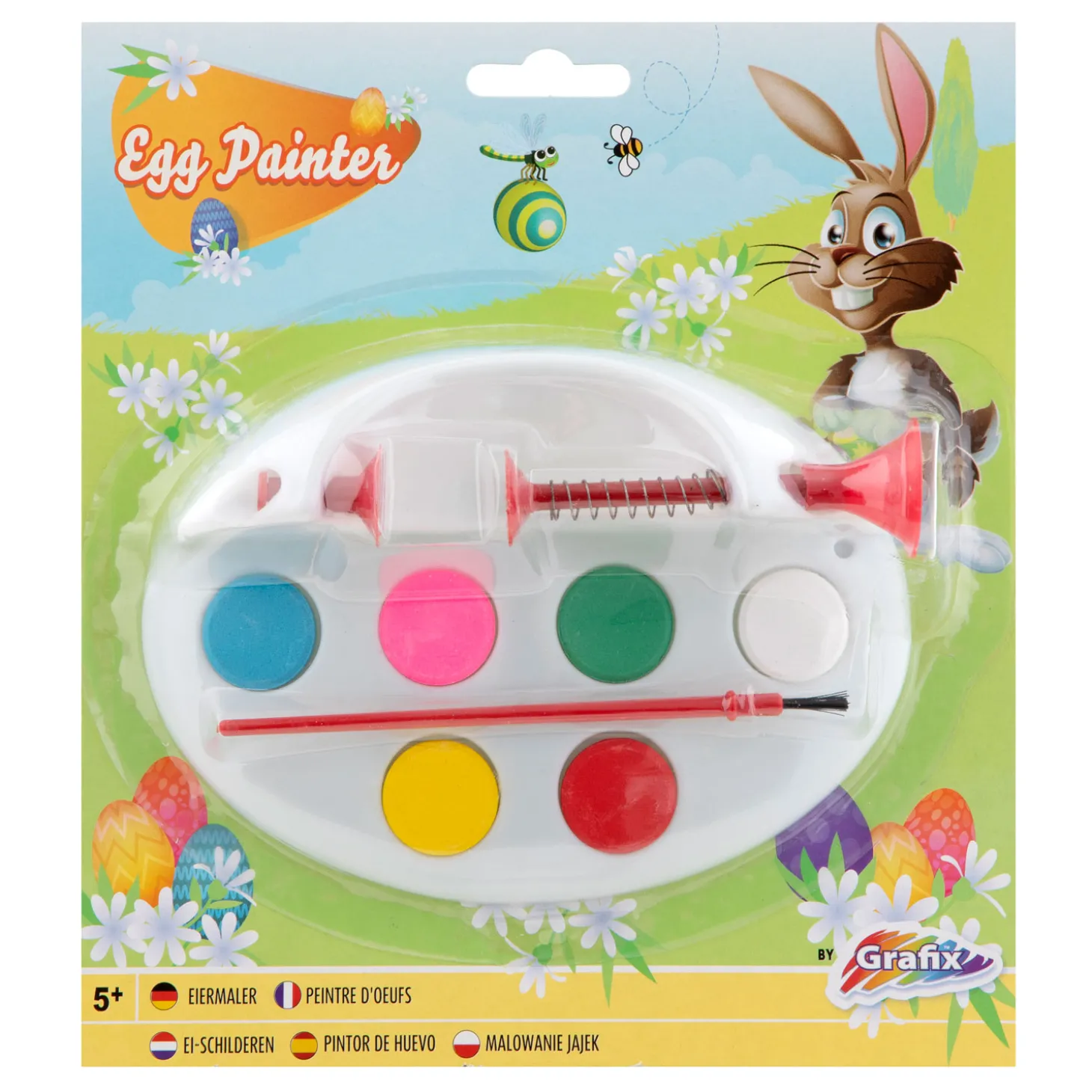 Eierverfmolen met Verf en Penseel