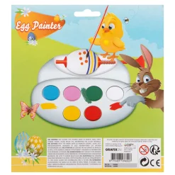 Eierverfmolen met Verf en Penseel