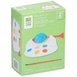 Eierverfset met Penseel