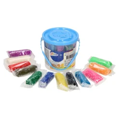 Emmertje met Gekleurde Klei, 12st. - Blauw