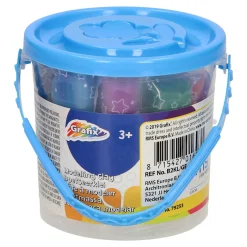 Emmertje met Gekleurde Klei, 12st. - Blauw