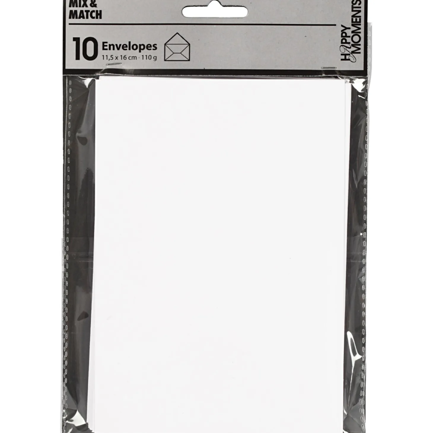 Envelop Wit 110gr, 10st.