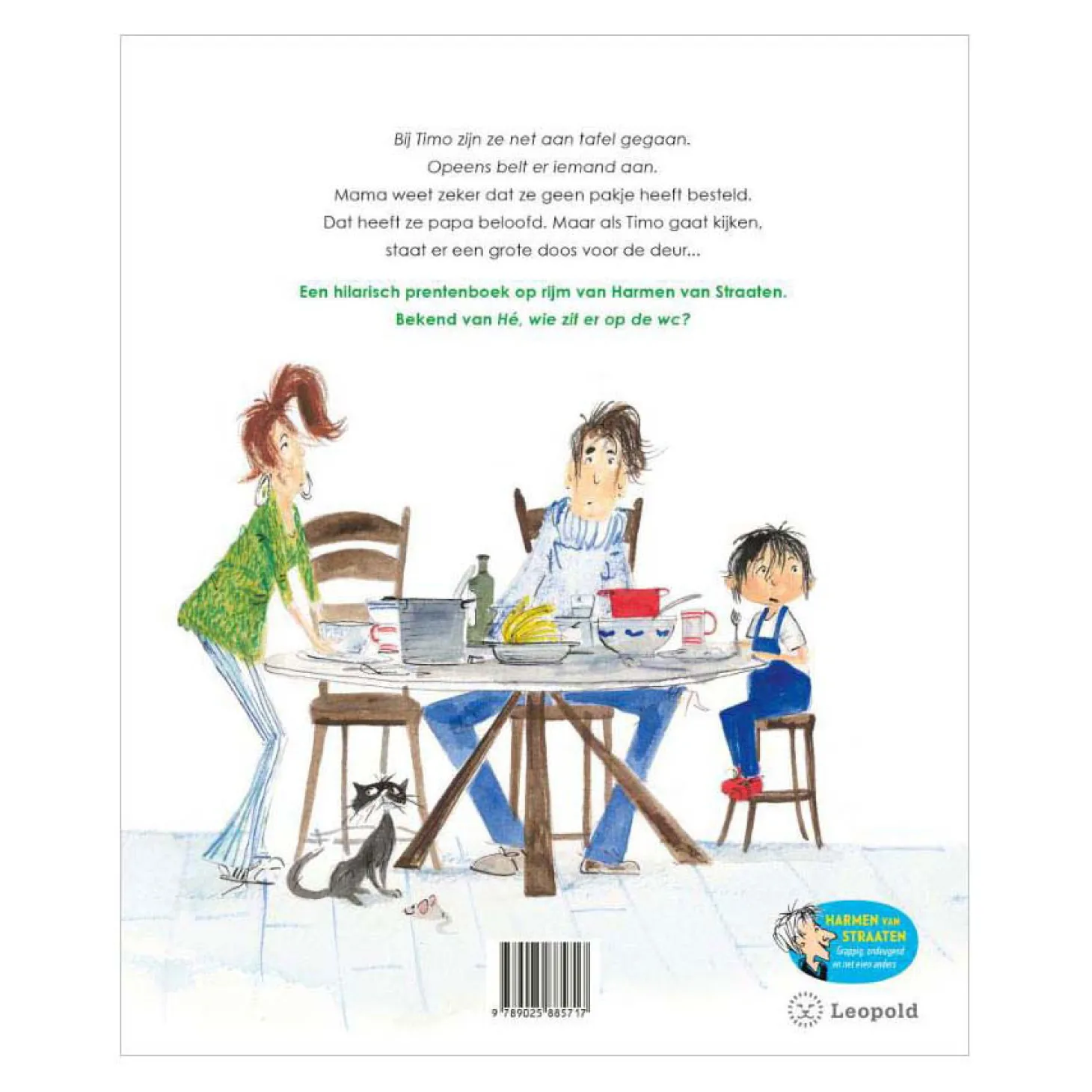 Er Kwam een Krokodil Logeren Prentenboek