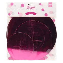 Etagere Karton 3 Laags Roze