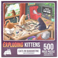 Exploding Kittens Puzzel, 500st.