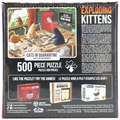 Exploding Kittens Puzzel, 500st.