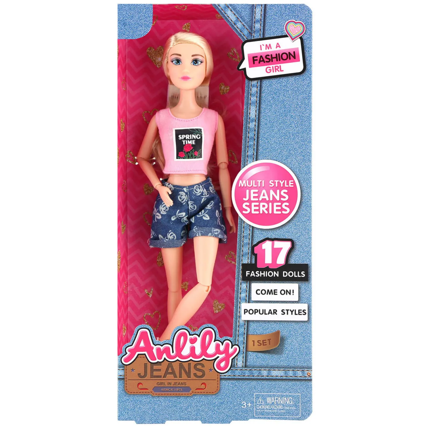 Fashion Pop Jeans Serie Bloemen