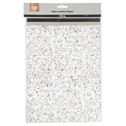 Faux Leather Papier Divers, 3 Vellen
