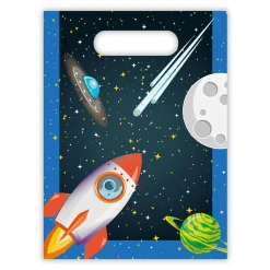 Feestzakjes Raket Ruimte, 6st.