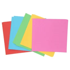 Felgekleurde Vouwblaadjes, 16x16cm