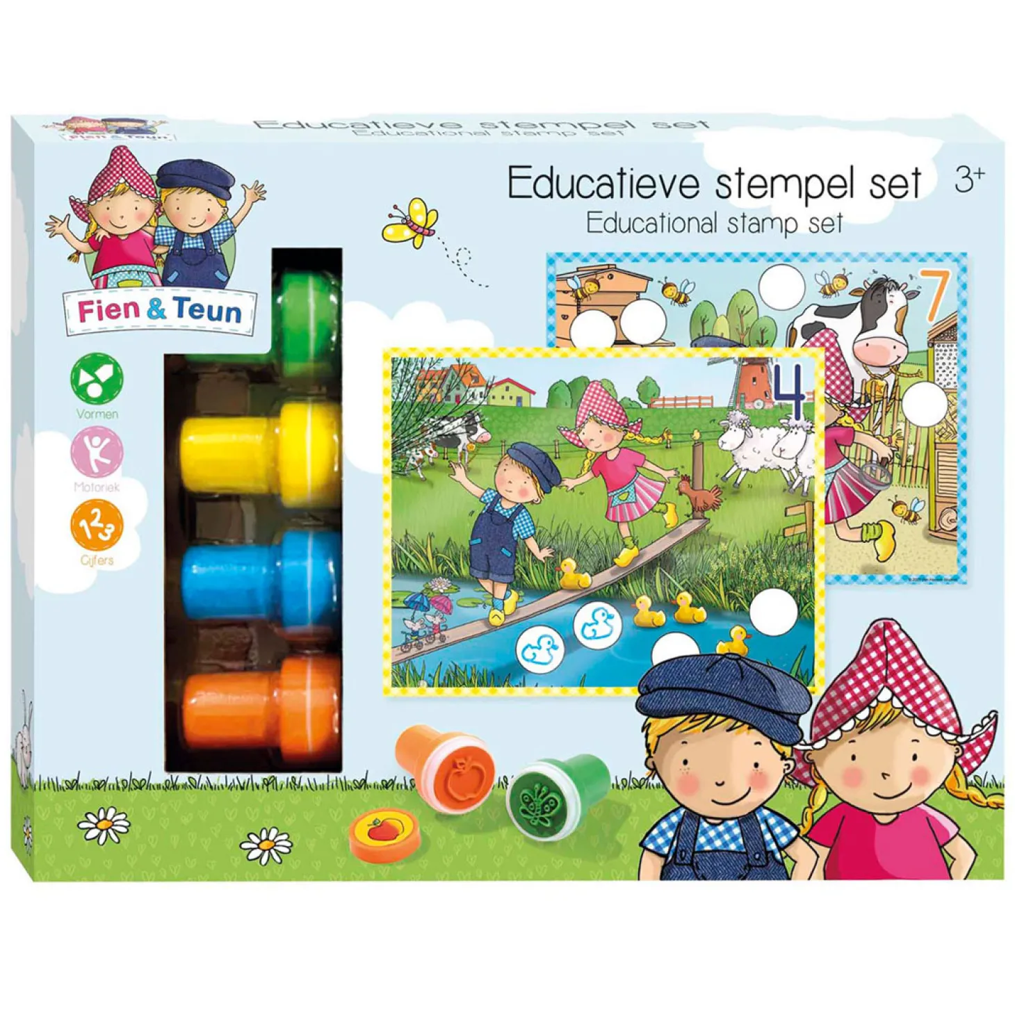Fien & Teun Educatieve Stempelset