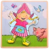 Fien & Teun Houten Puzzel Fien - 5dlg.