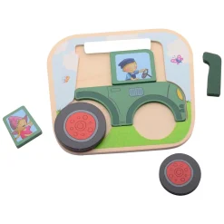 Fien & Teun Houten Tractor Puzzel
