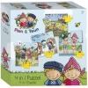 Fien & Teun Puzzel 4in1
