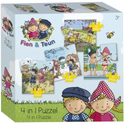 Fien & Teun Puzzel 4in1