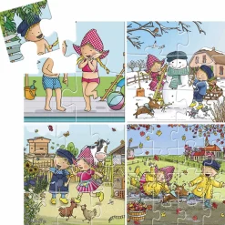 Fien & Teun Puzzel 4in1