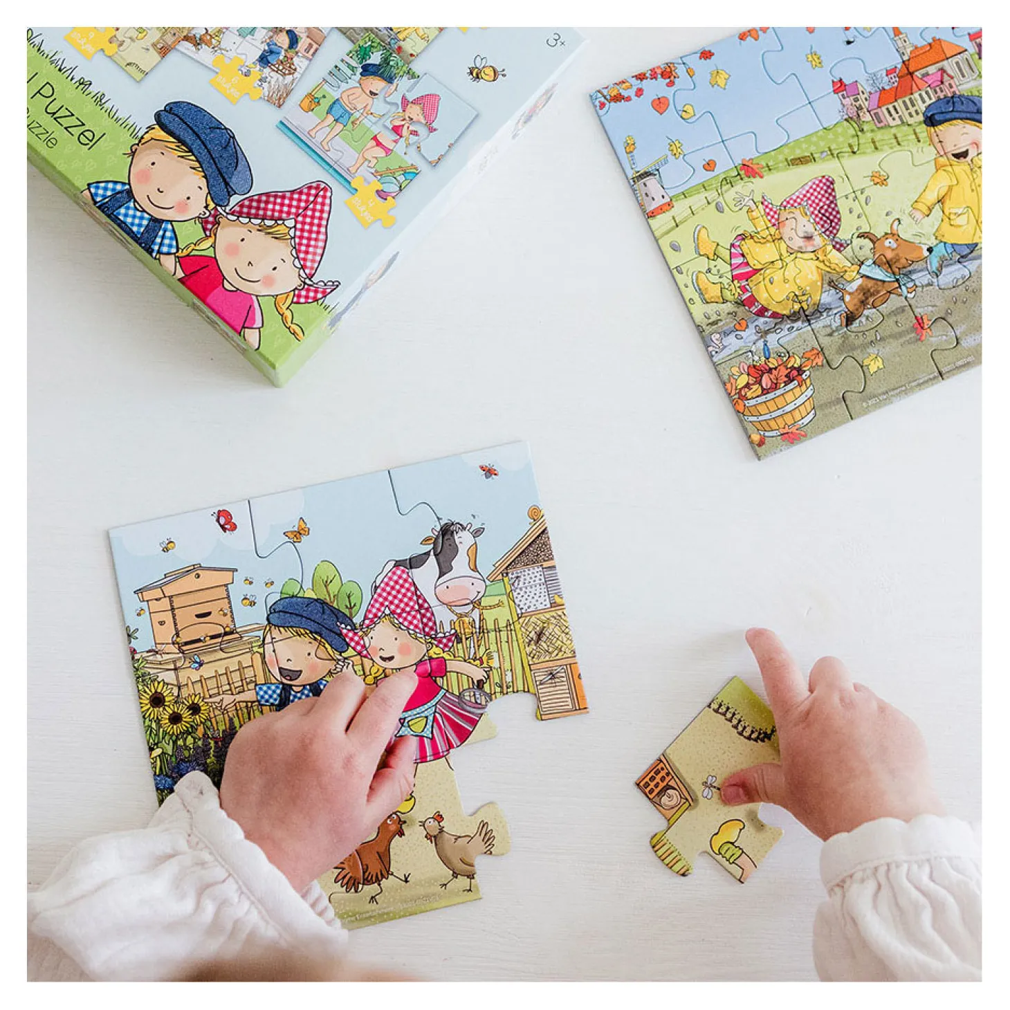 Fien & Teun Puzzel 4in1