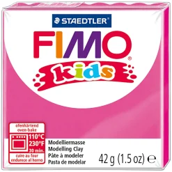 FIMO Kids boetseerklei, Roze, 42 gr