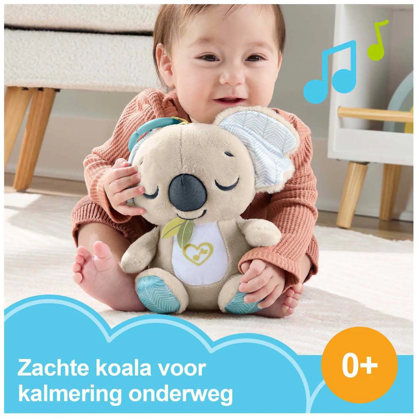 Fisher Price Koala Knuffel met Geluid