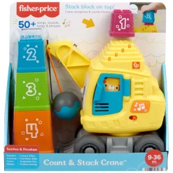 Fisher Price Tel- en Stapelkraan
