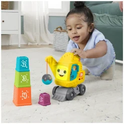 Fisher Price Tel- en Stapelkraan