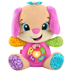 Fisher Price Zusje Puppy Knuffel met Geluid