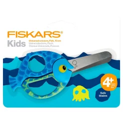 Fiskars Kinderschaar met Dierenmotief Vis - 13cm