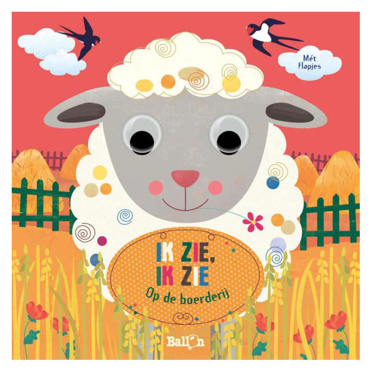 Flapjesboekje Ik zie, Ik zie, Op de boerderij