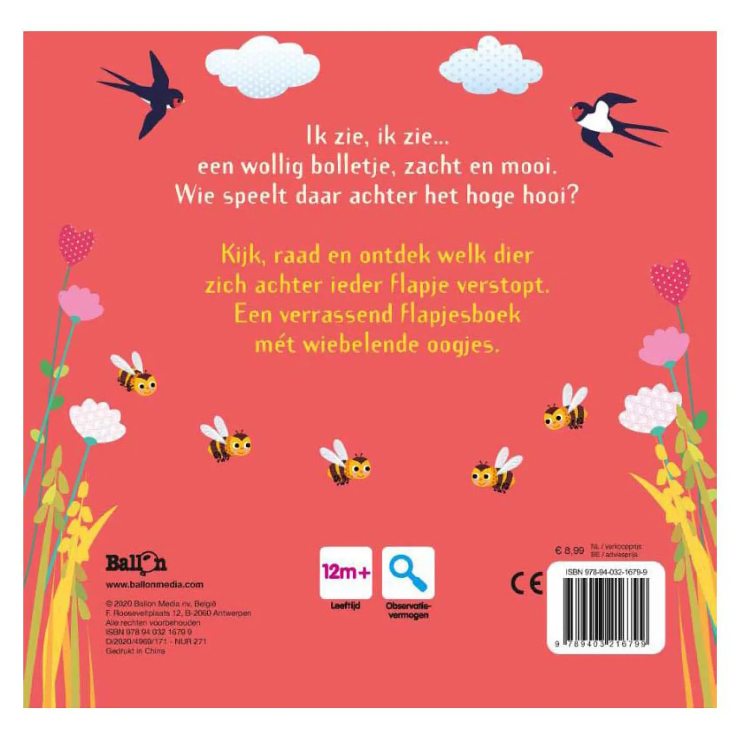 Flapjesboekje Ik zie, Ik zie, Op de boerderij