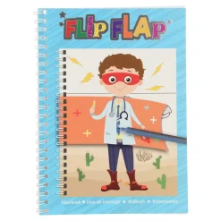 Flip Flap Kleurboek - Blauw