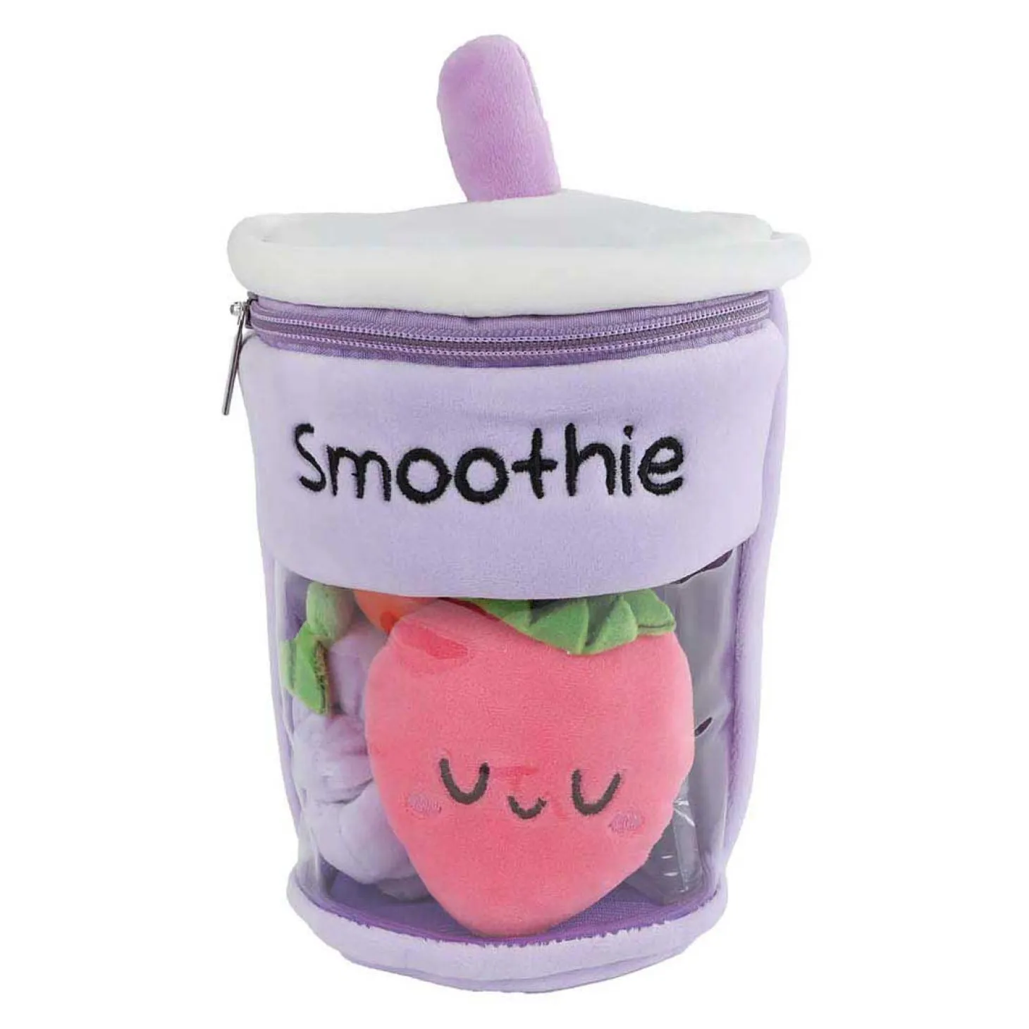 Fluffy Menu Pluche Smoothie met Fruit - 20cm