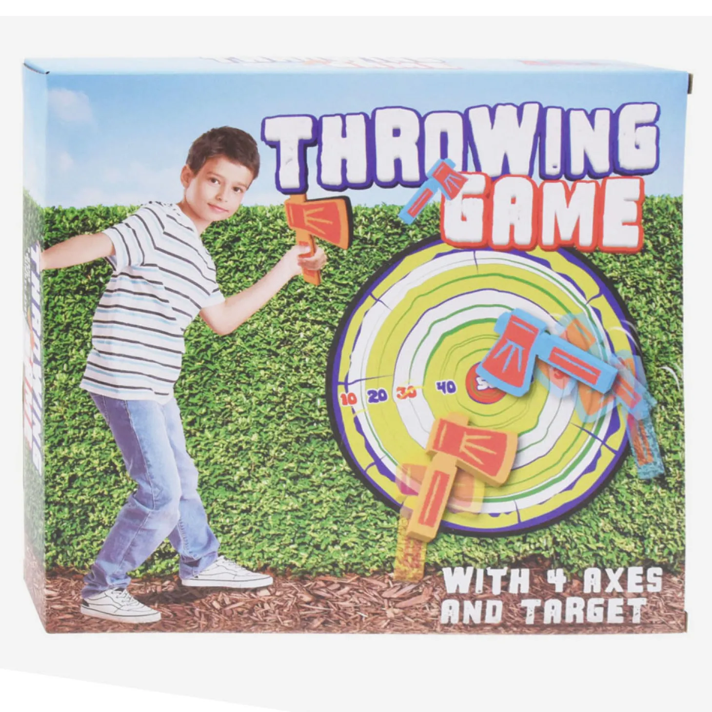 Foam Bijlen Gooien met Doelwit