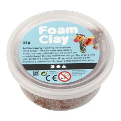 Foam Clay - Bruin, 35gr.