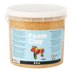 Foam Clay - Metallic Goud, 560gr.