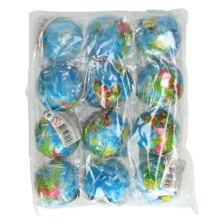 Foam Wereldbollen - 12st.