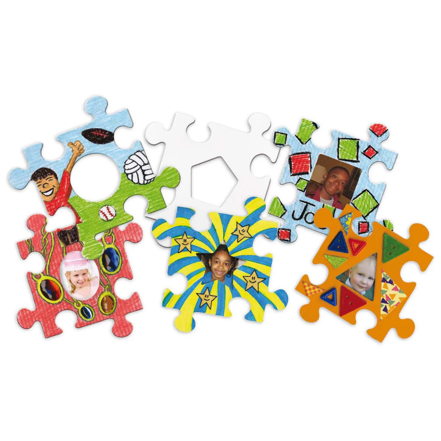 Fotolijstjes Karton - 24st.