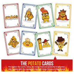 Fried Potatoes Card Game Burned edition (Engelstalig)