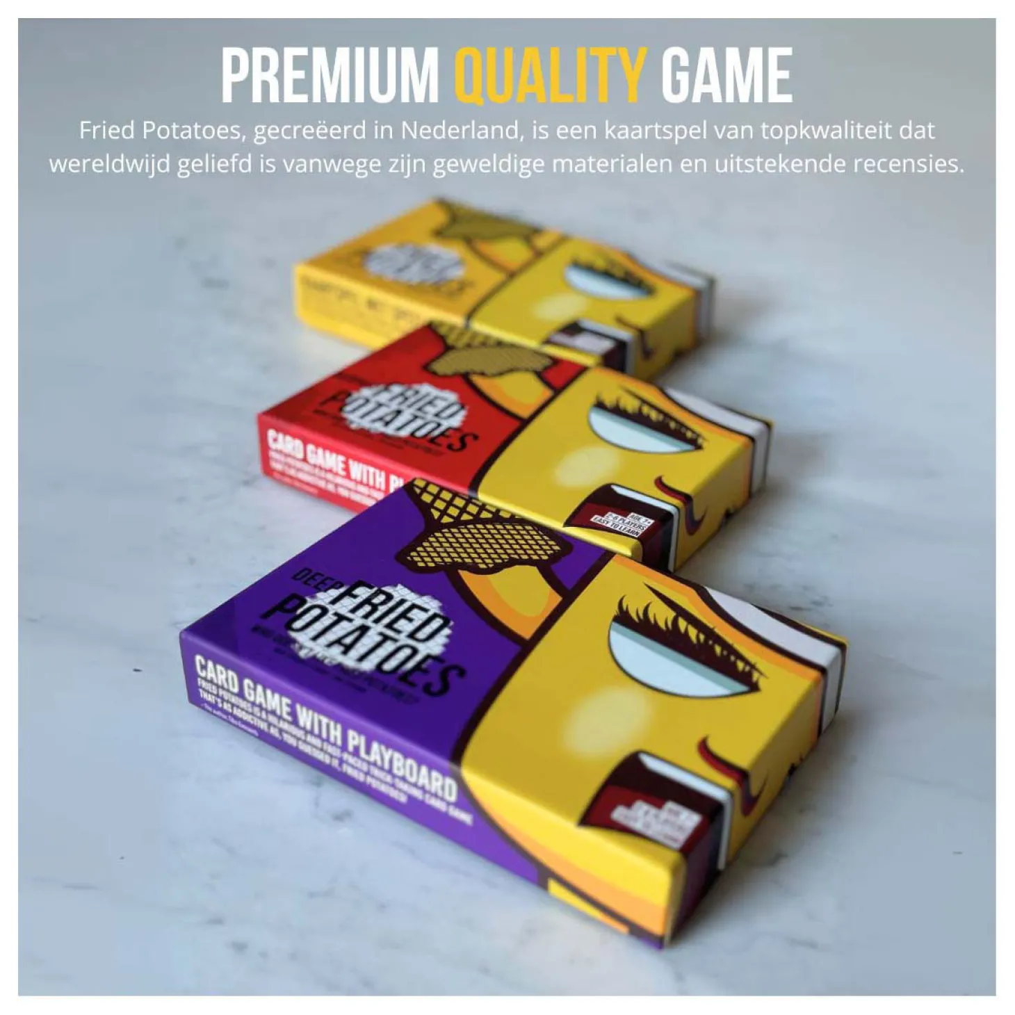 Fried Potatoes Kaartspel Deep Fried editie (NL)
