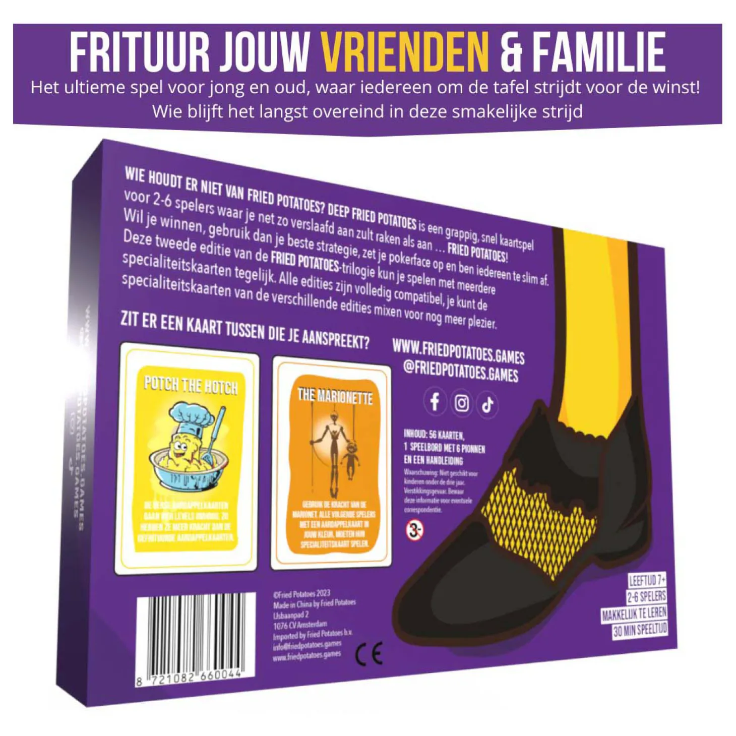 Fried Potatoes Kaartspel Deep Fried editie (NL)