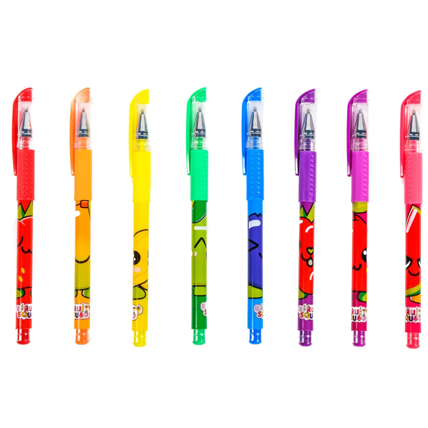 Fruity Squad Gelpennen met Geur, 8st.
