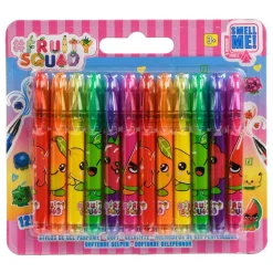Fruity Squad Mini Gelpennen met Geur, 12st.