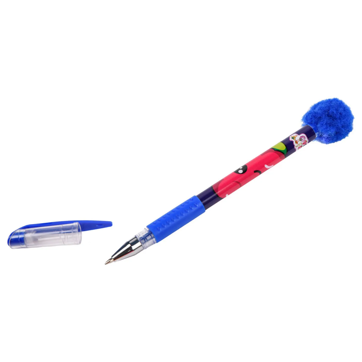 Fruity Squad PomPom Gelpennen met Geur, 12st.