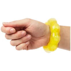 Fun Knijparmband Flower met Glitters