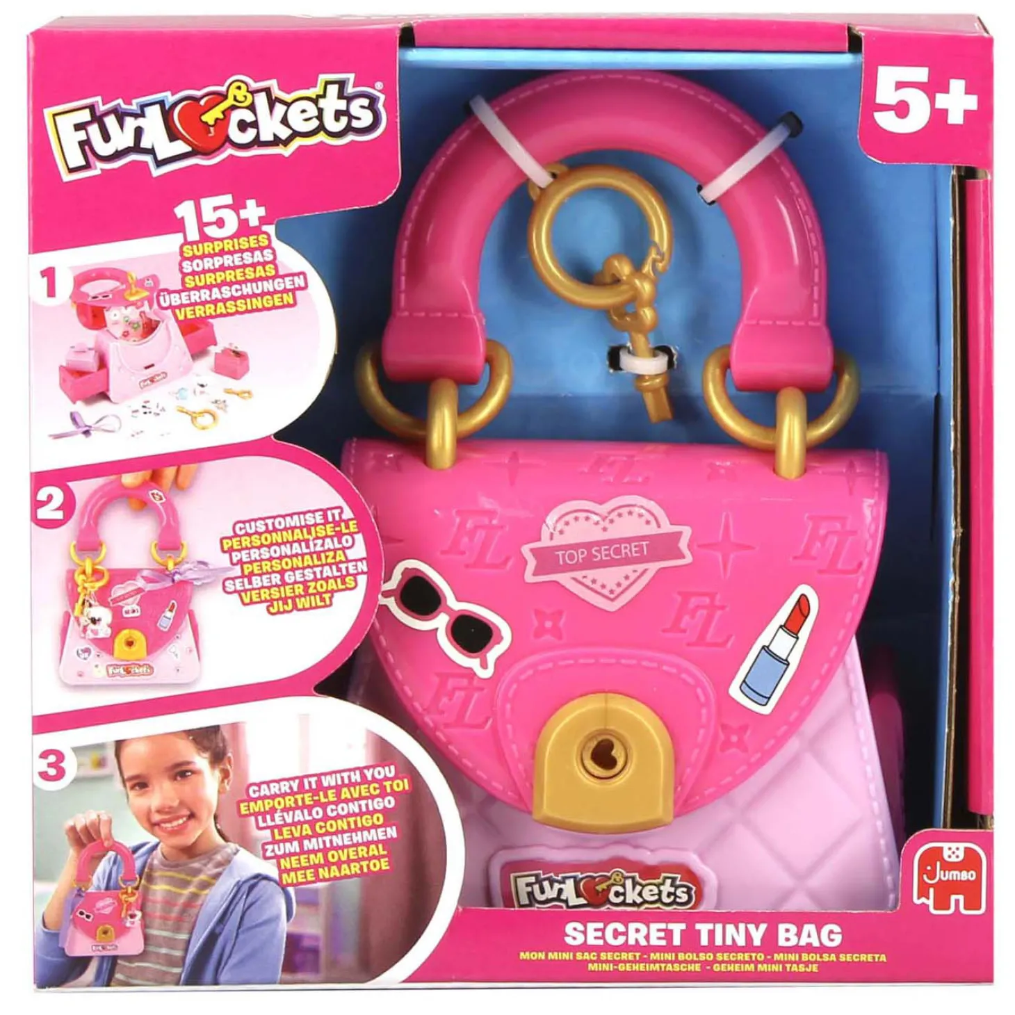 FunLockets Mini Schoudertas met Geheime Verrassingen