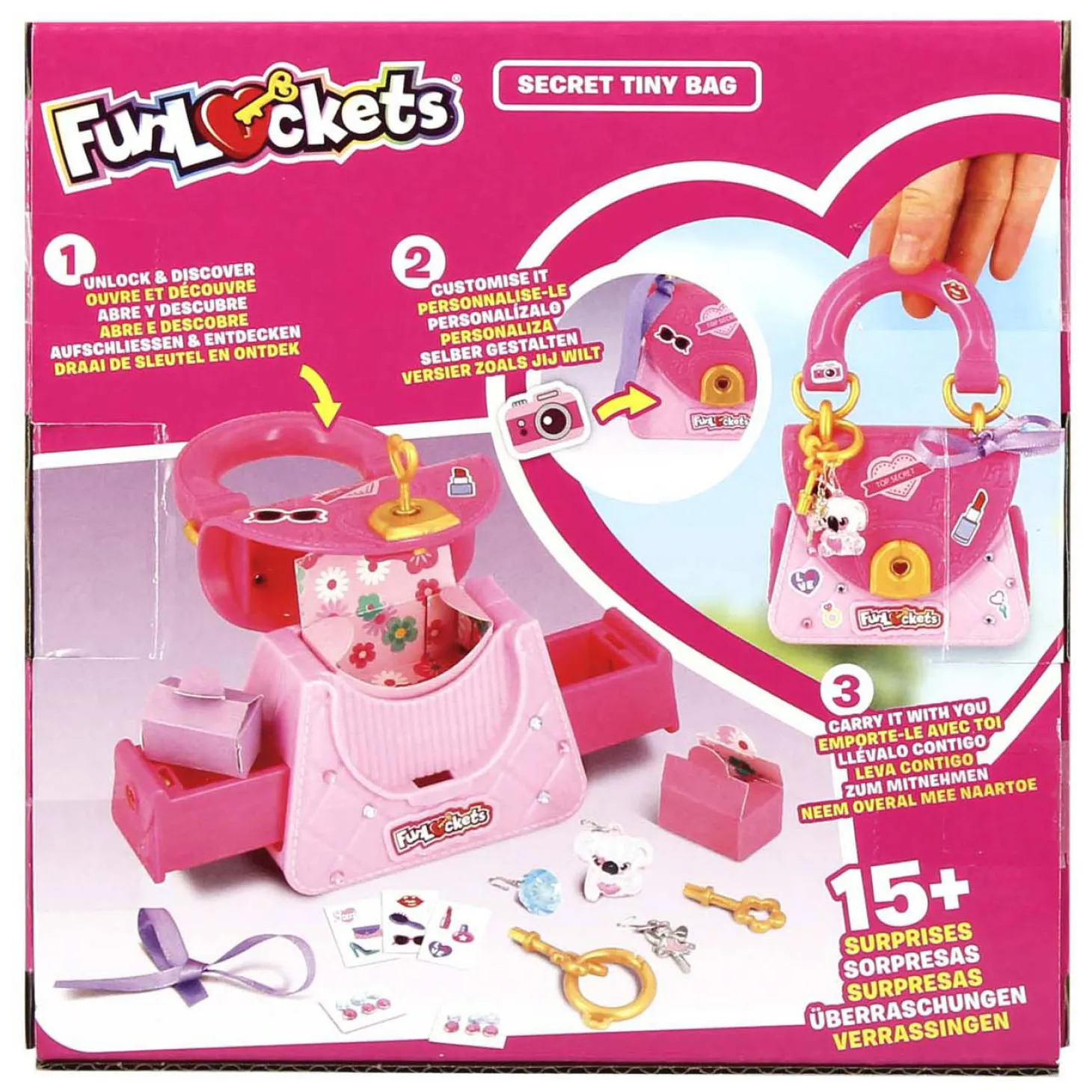 FunLockets Mini Schoudertas met Geheime Verrassingen
