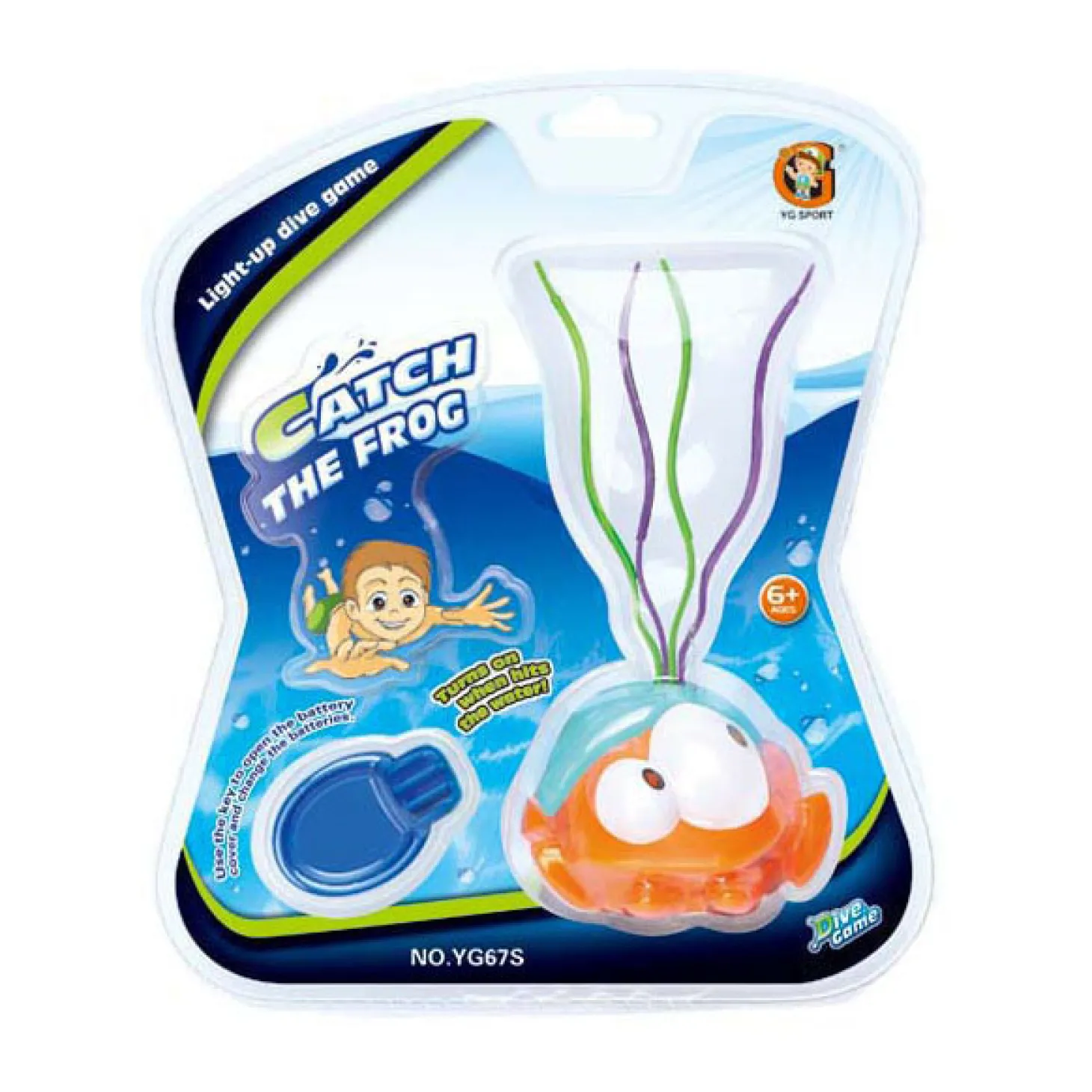 Funny Duikstick Kikker met Licht