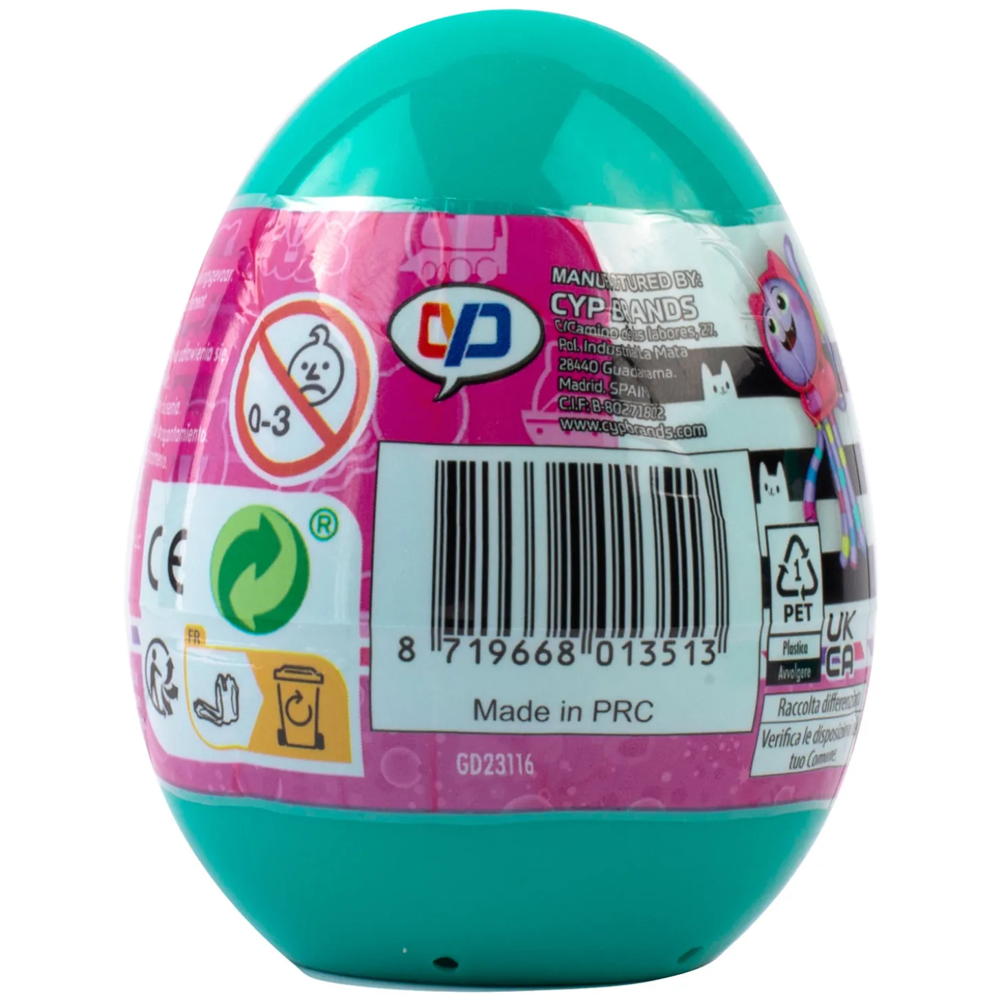 Gabby's Dollhouse Verrassingsei