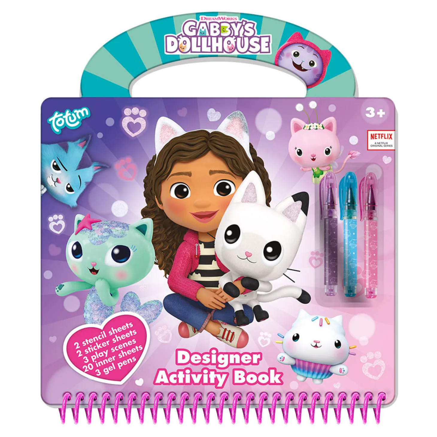 Gabby's Popenhuis - Designer Activiteitenboek