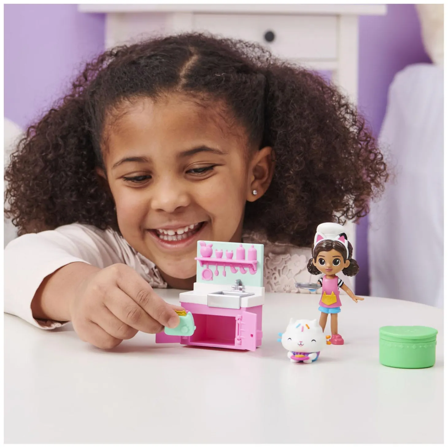Gabby's Poppenhuis - Keuken Speelset met Gabbey en Cakey